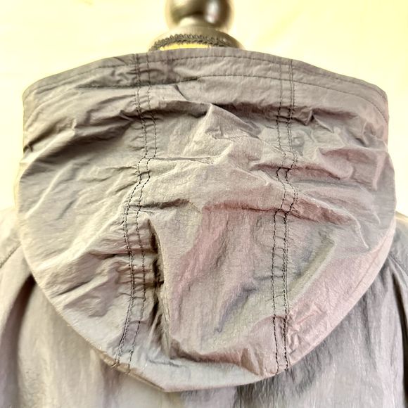 Cole Haan Men's Hooded Jacket SZ M Black Lined Windbreaker Soft Hooded Full Zip - Picture 9 of 16